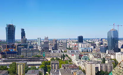 Панорама Варшавы